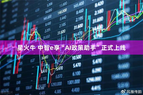 星火牛 中智e享“AI政策助手”正式上线